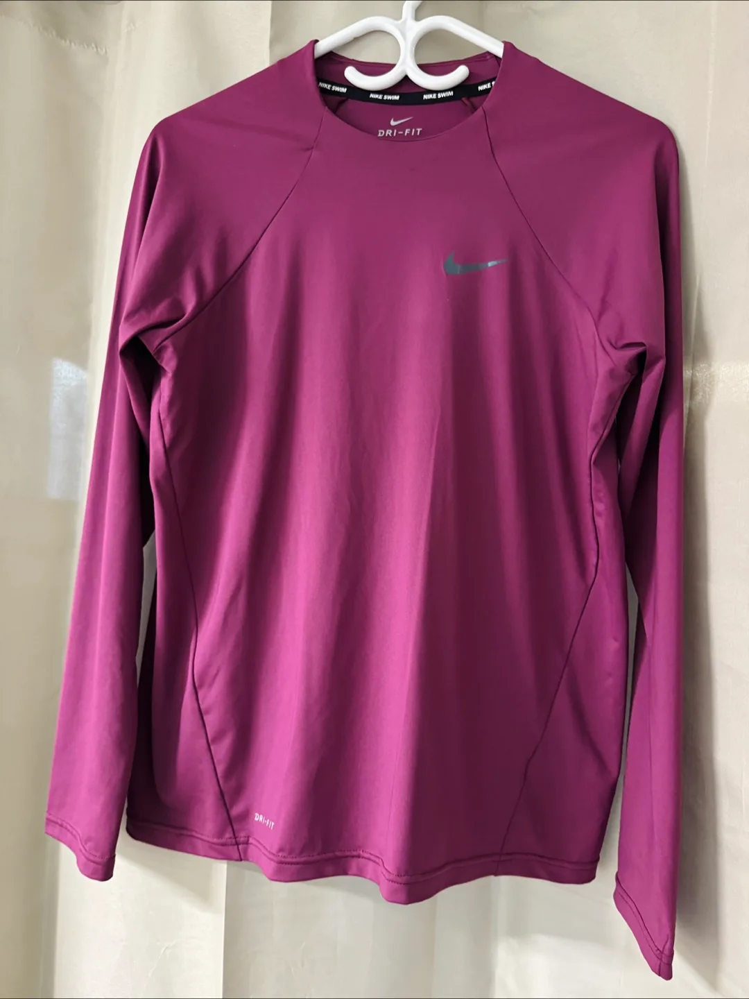 Nike Swim Dri-FIT Long Sleeve - Plum image indicator(2)