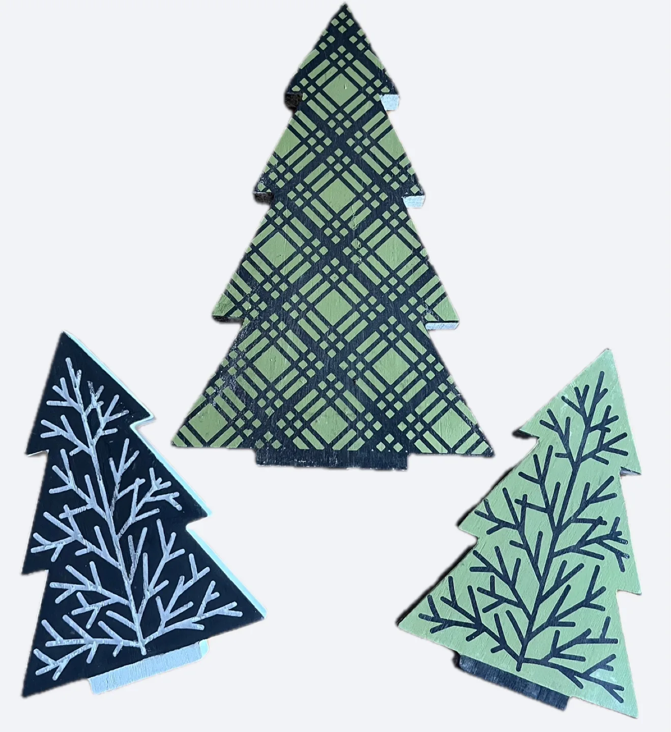 Wooden Christmas Tree Decor image indicator(2)
