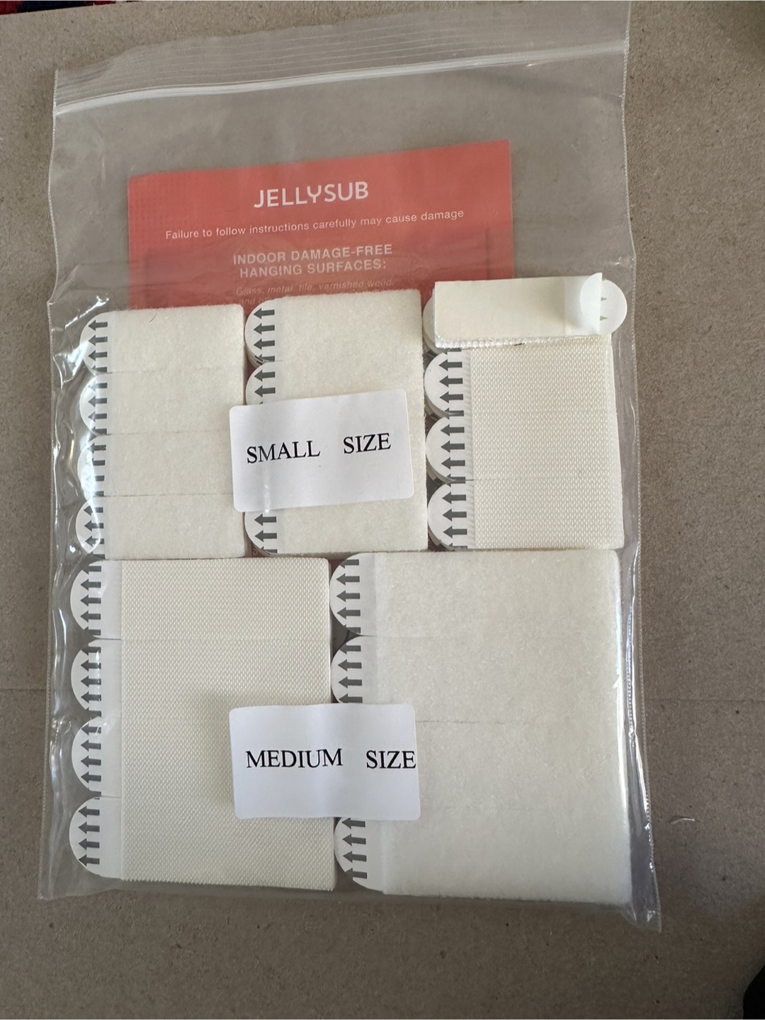 Picture Hanging Strips with No-Nail Hold. - photo 2