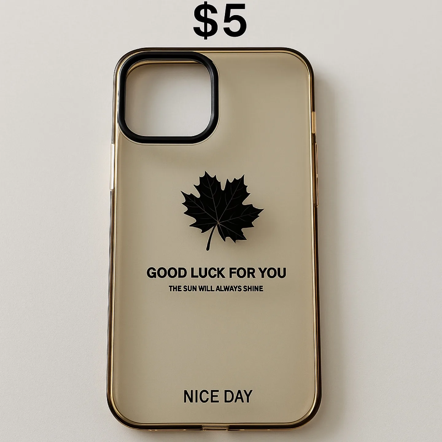 16 pro max Phone Case with Maple Leaf Design