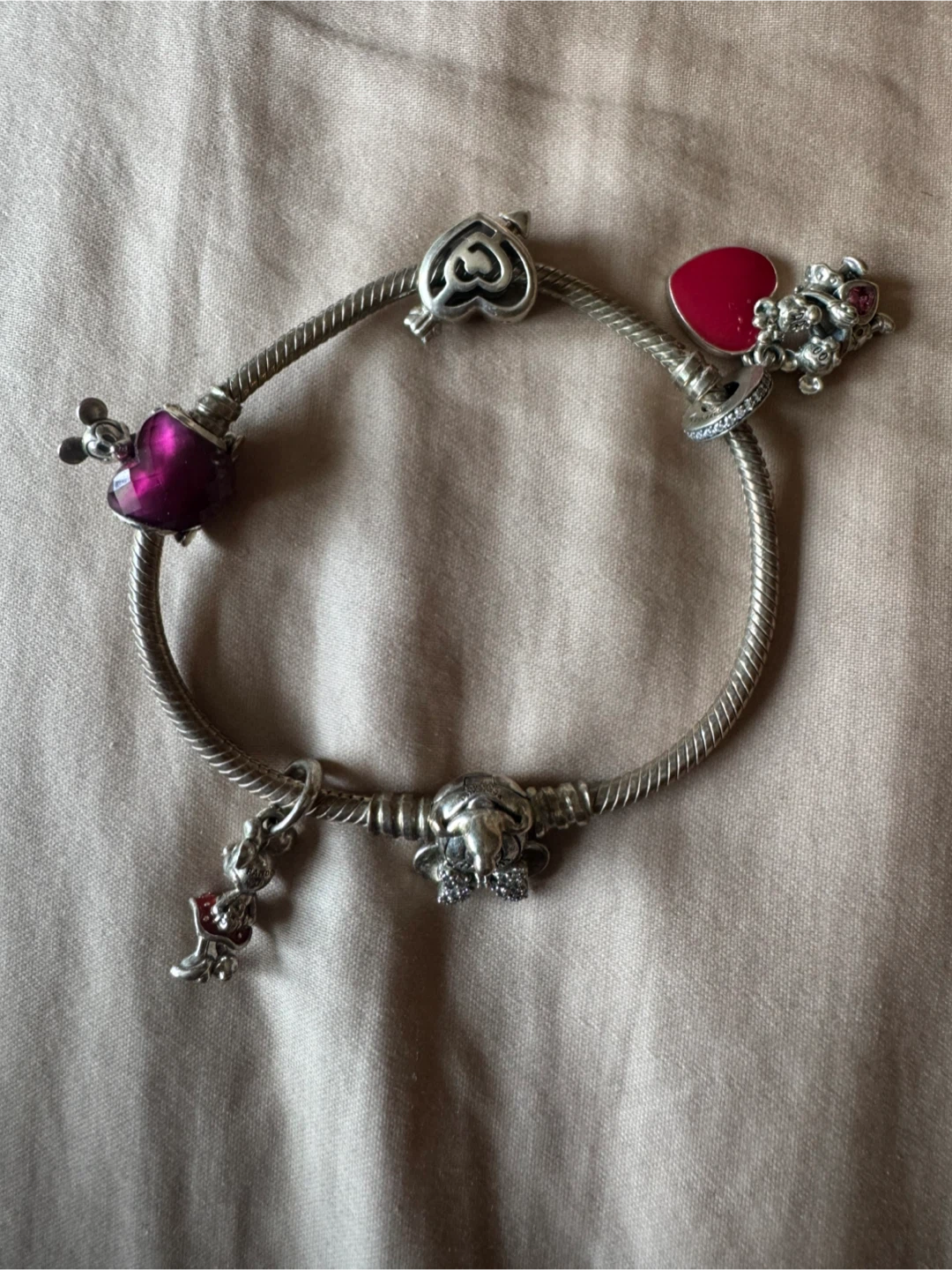 Pandora Charm Bracelet with Disney Charms - photo 2