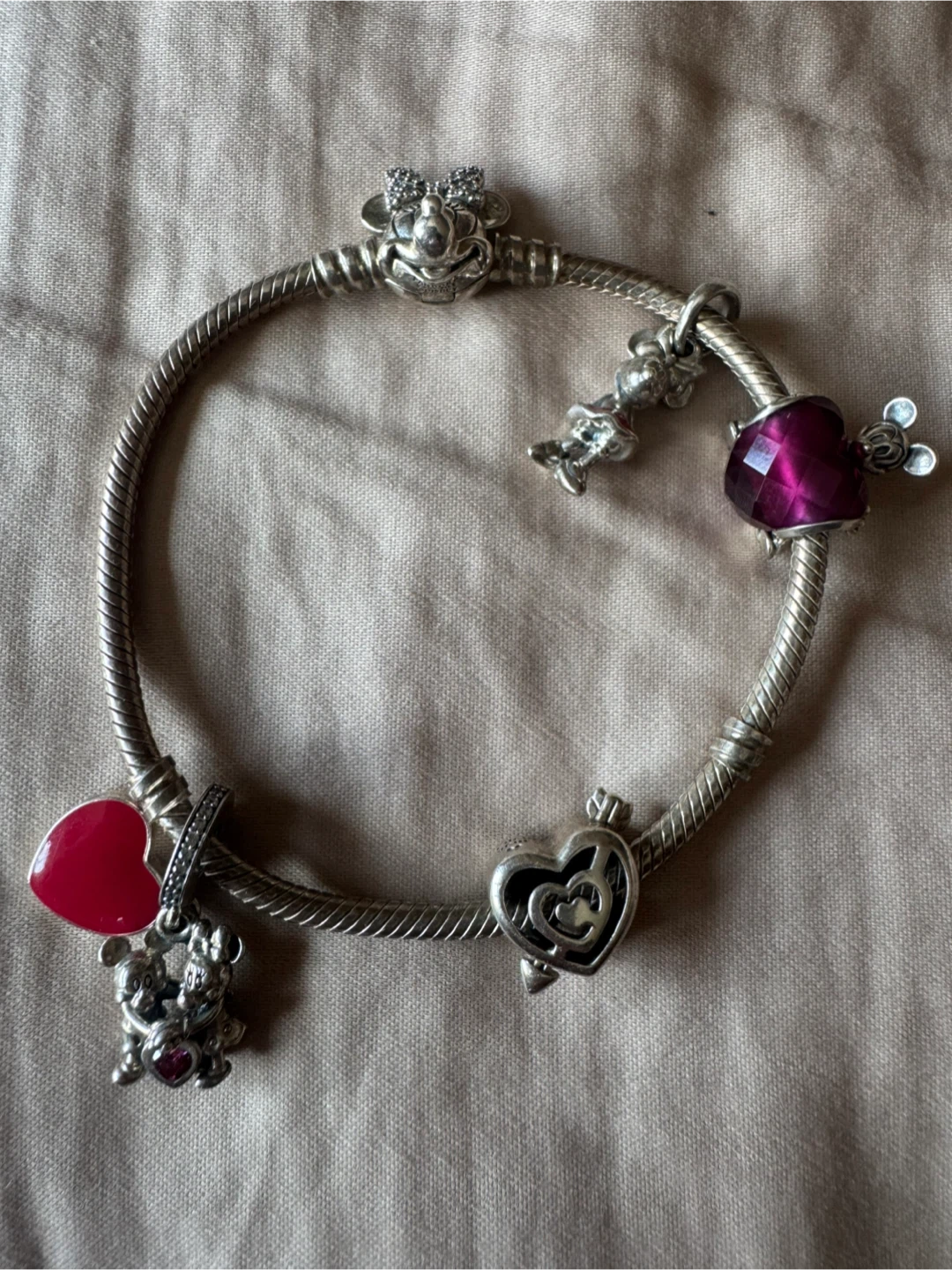 Pandora Charm Bracelet with Disney Charms - photo 3