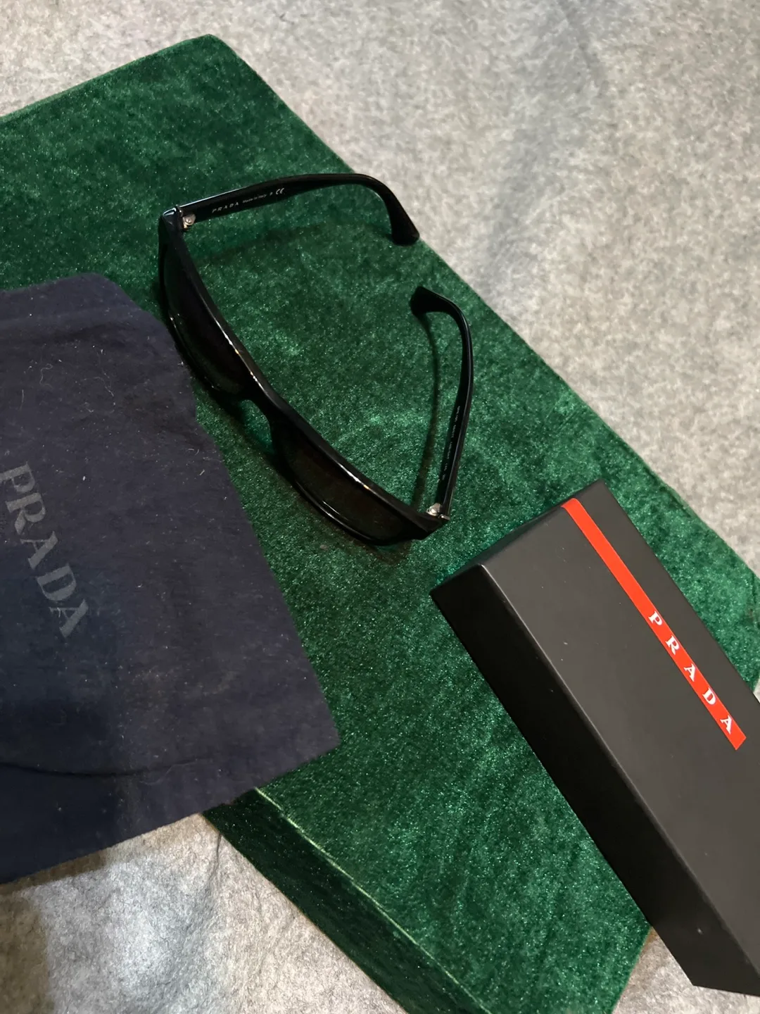 Prada SPR 19S Sunglasses - Black image indicator(4)