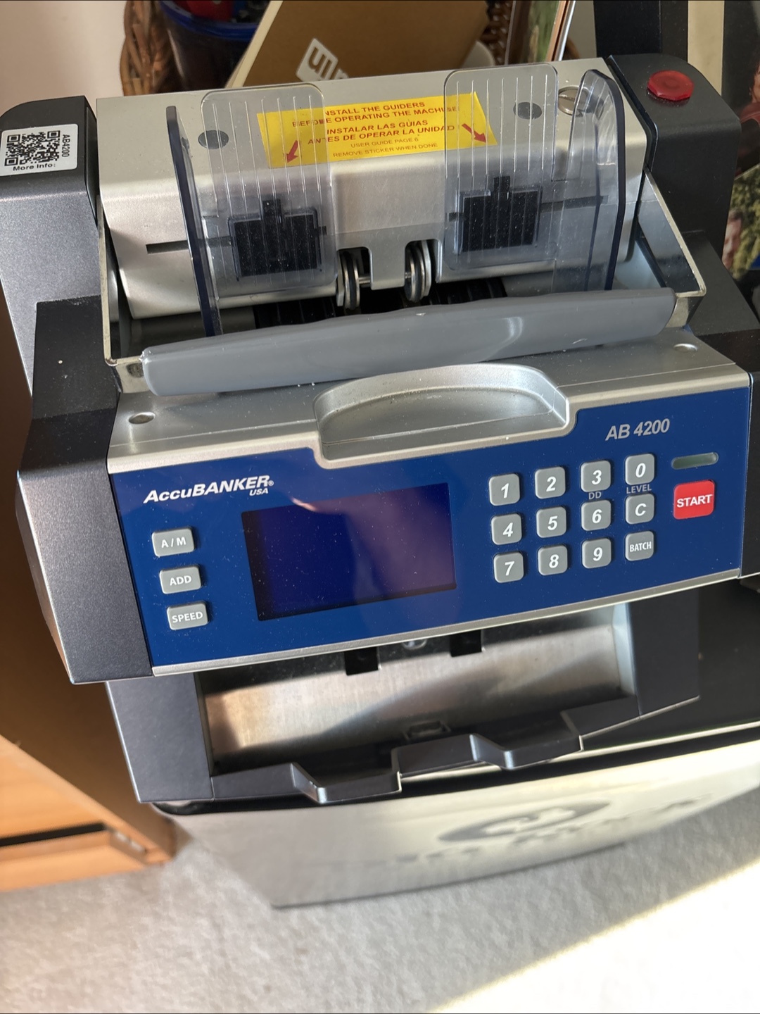 AccuBANKER AB4200 Bank Grade Bill Counter