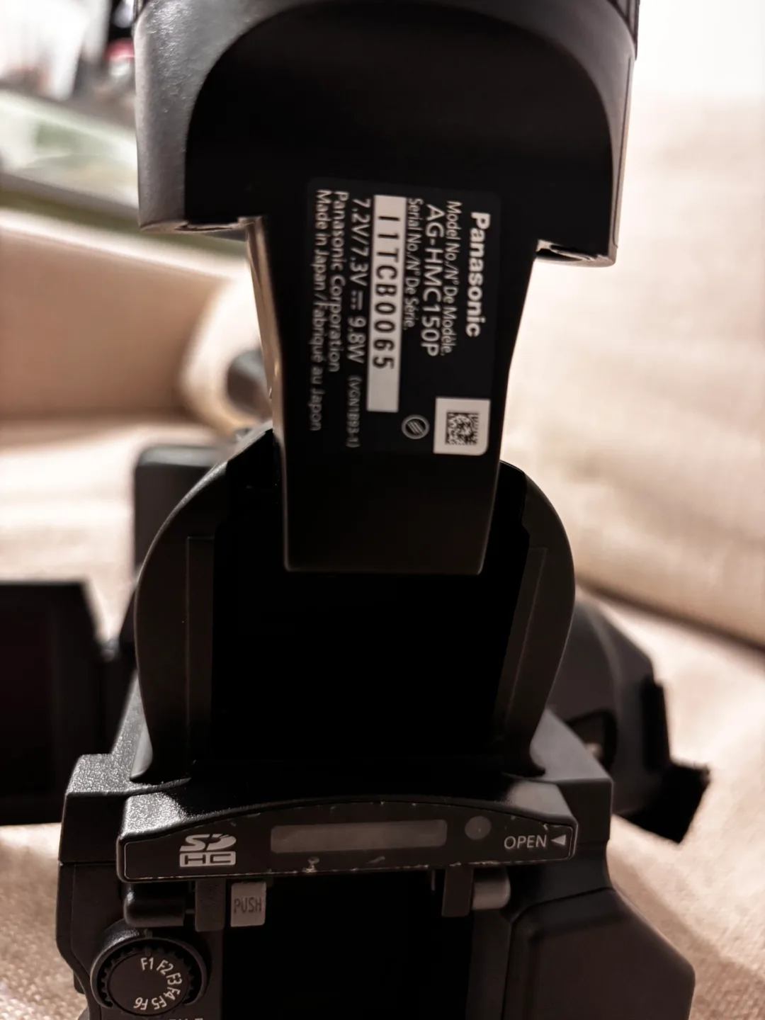 Panasonic AG-HMC150P – Kit Complet – Excellent état image indicator(3)