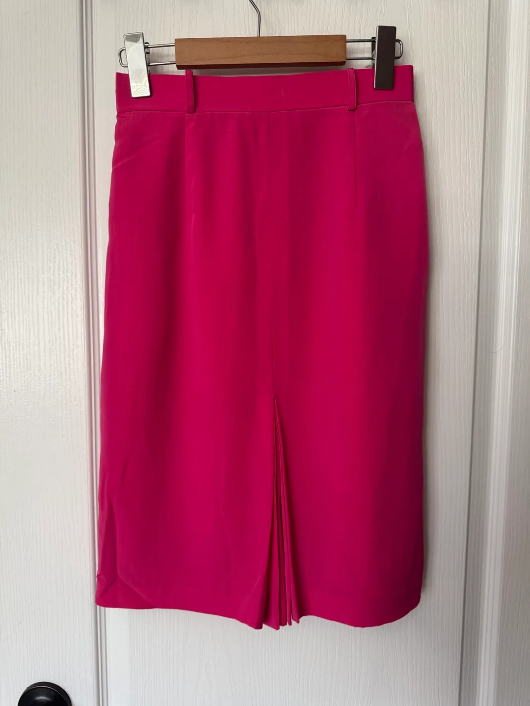 Vintage Rimo Pink Silk Women’s Pencil Skirt size S thumbnail