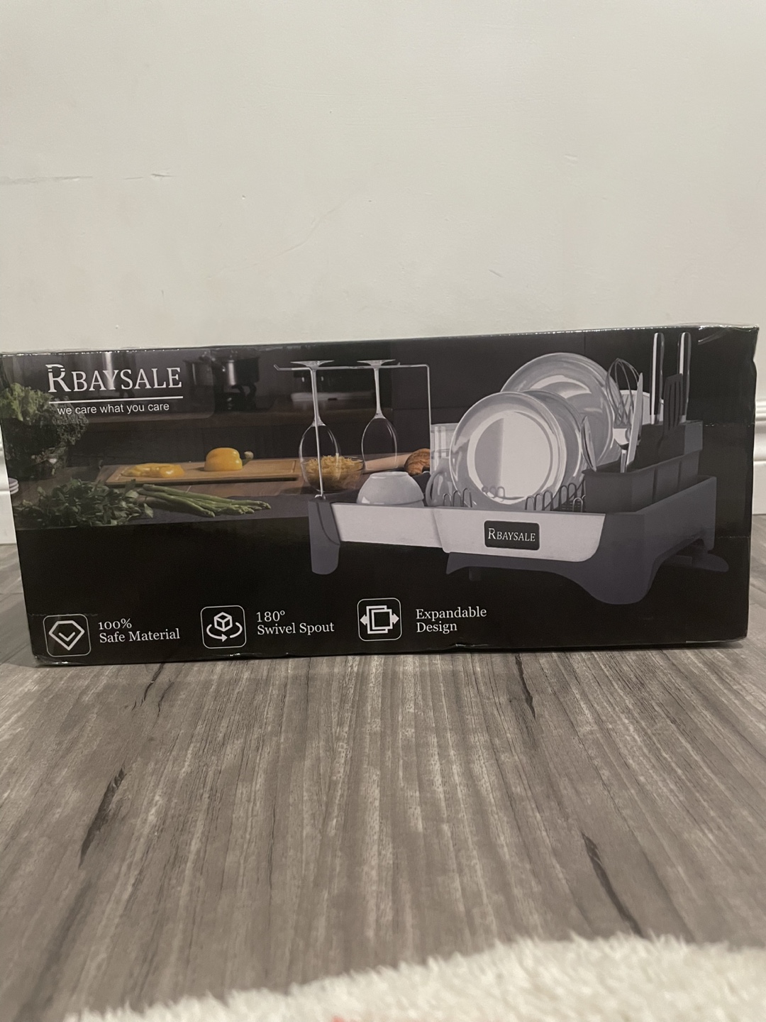 Brand New Rbaysale Extendable Dish Rack – Sealed Box