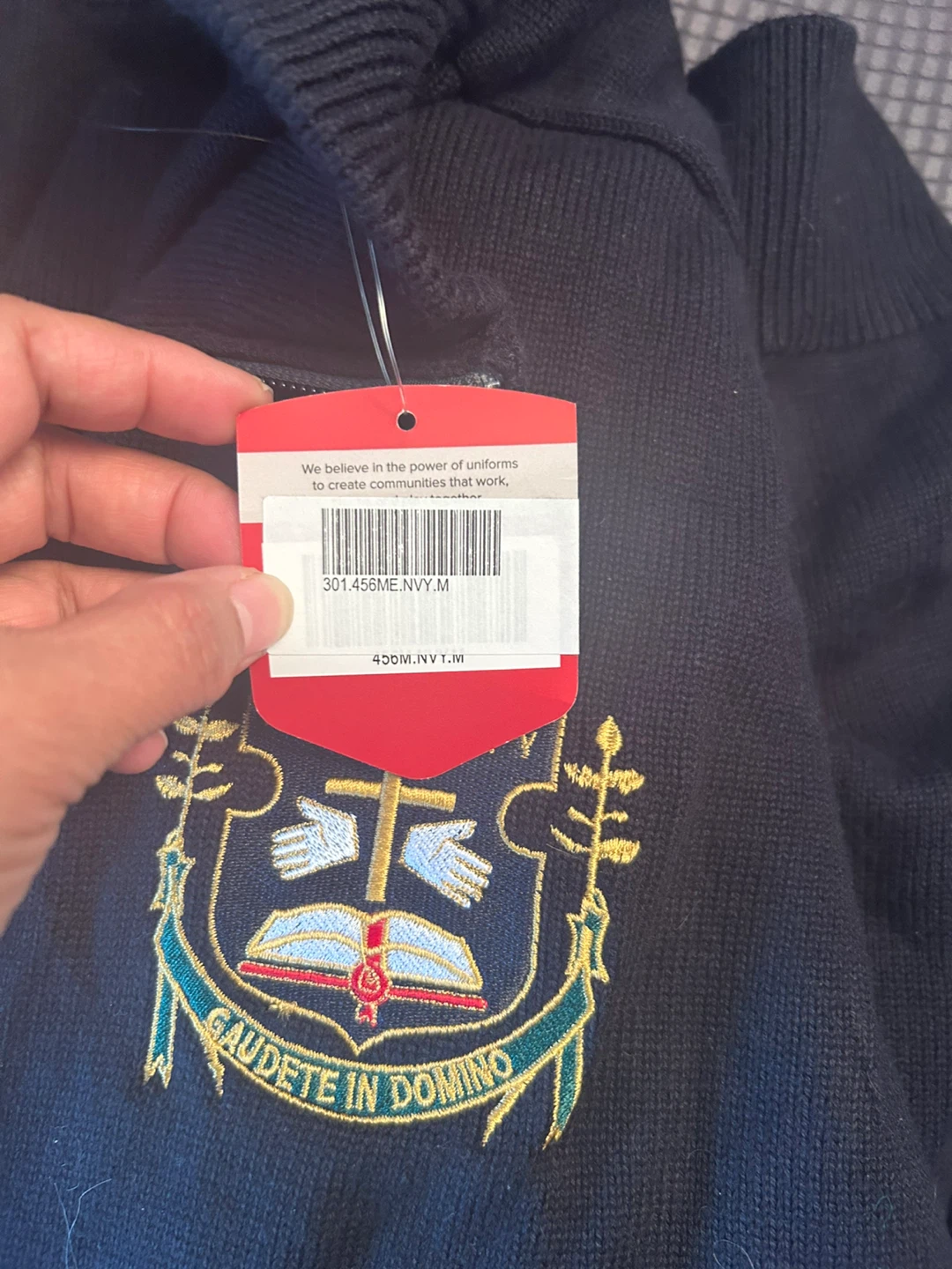 McCarthy Uniforms Bishop Allen Academy Sweater - M - photo 3