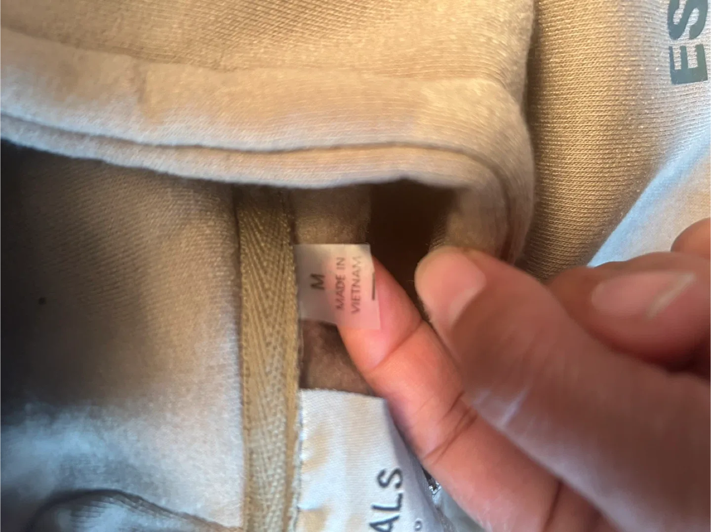 Essentials Fear of God Full Zip Hoodie - Size M image indicator(5)