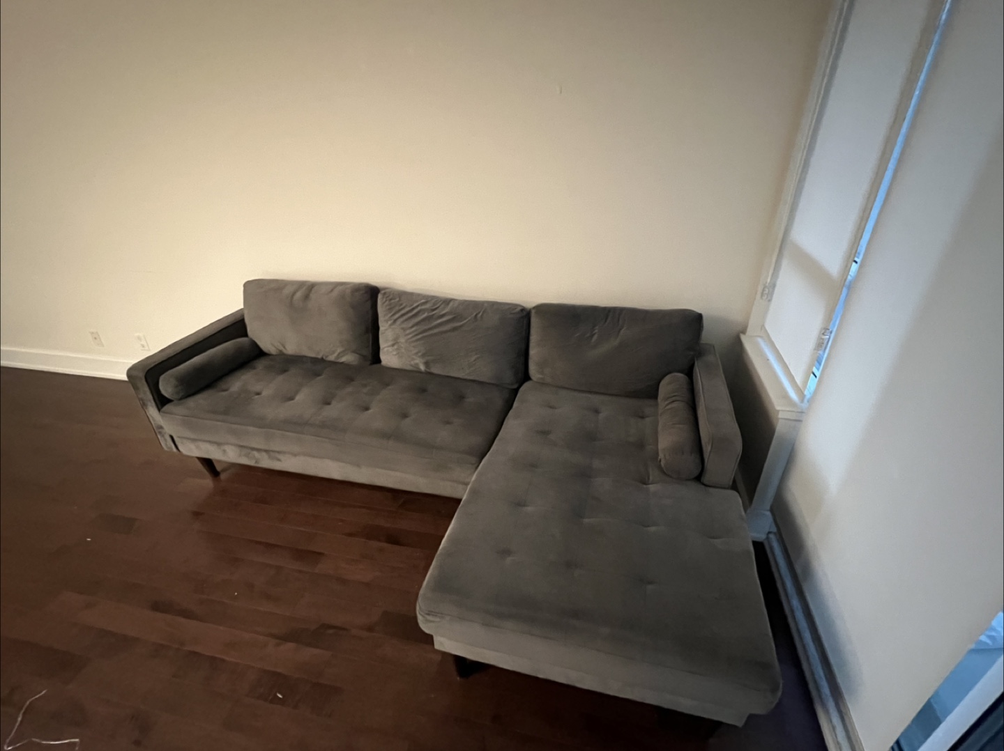 Grey Sectional Sofa - photo 4