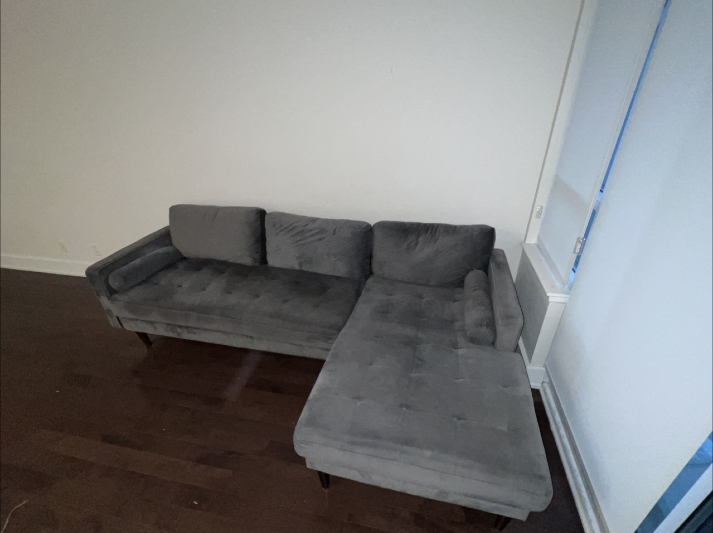 Grey Sectional Sofa - photo 5