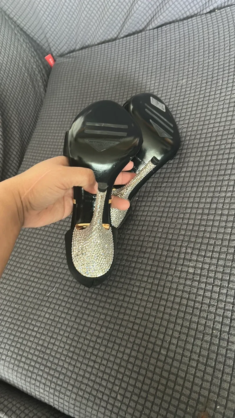 Gianmarco Lorenzi Black Heels - Size 37 image indicator(3)