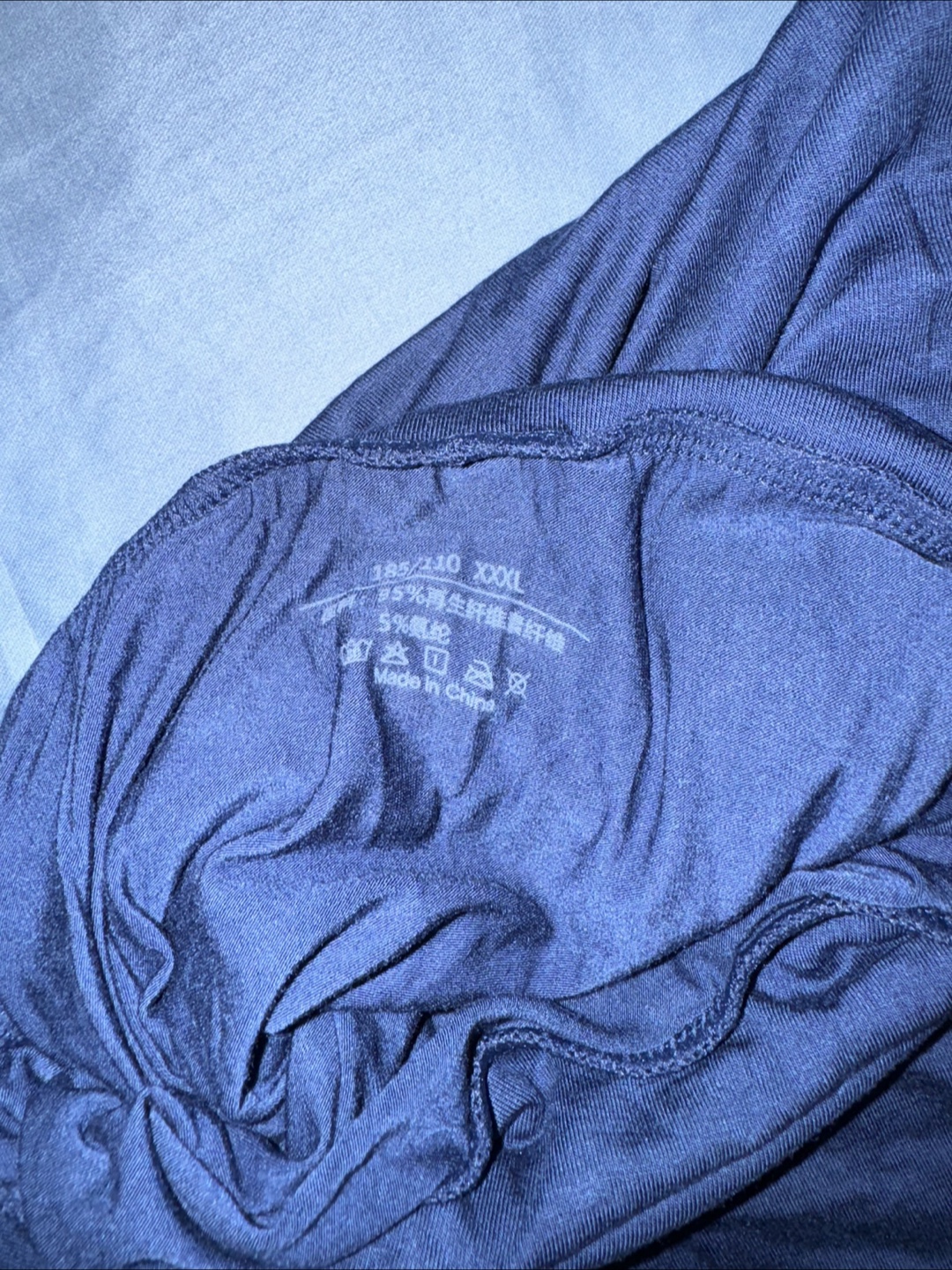 Navy Blue Turtleneck Top - Size XXXL - photo 2