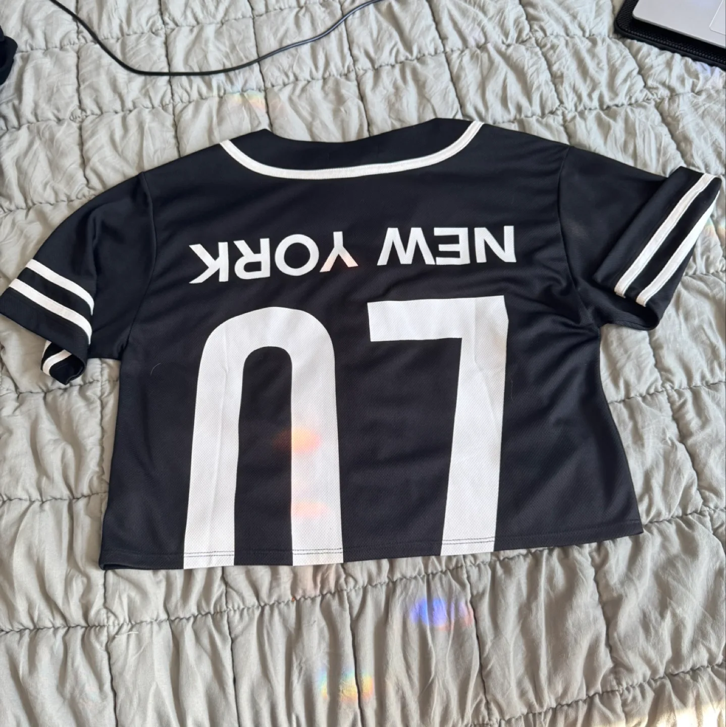 Black Baseball T- Shirt image indicator(2)