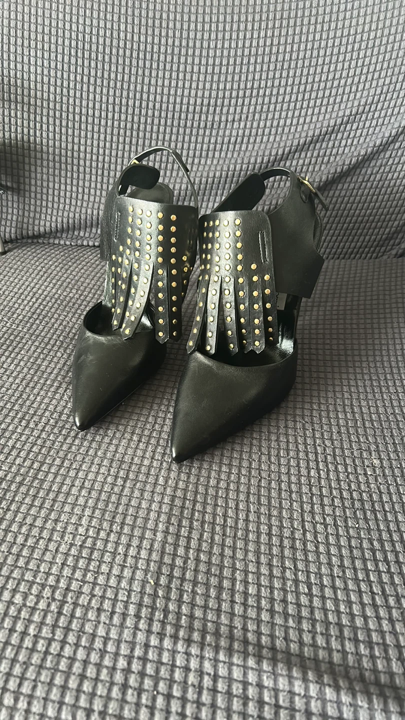 Giampaolo Viozzi Black Heels Size 8