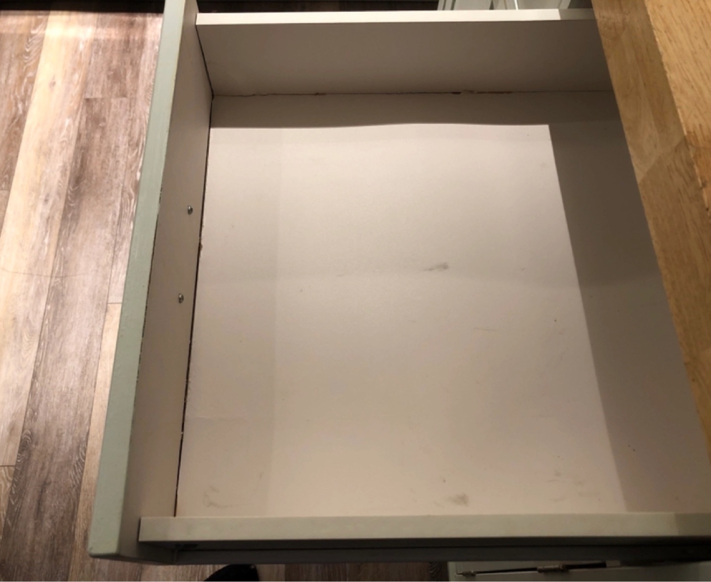 Kitchen Island Cart with Wood Top - photo 2