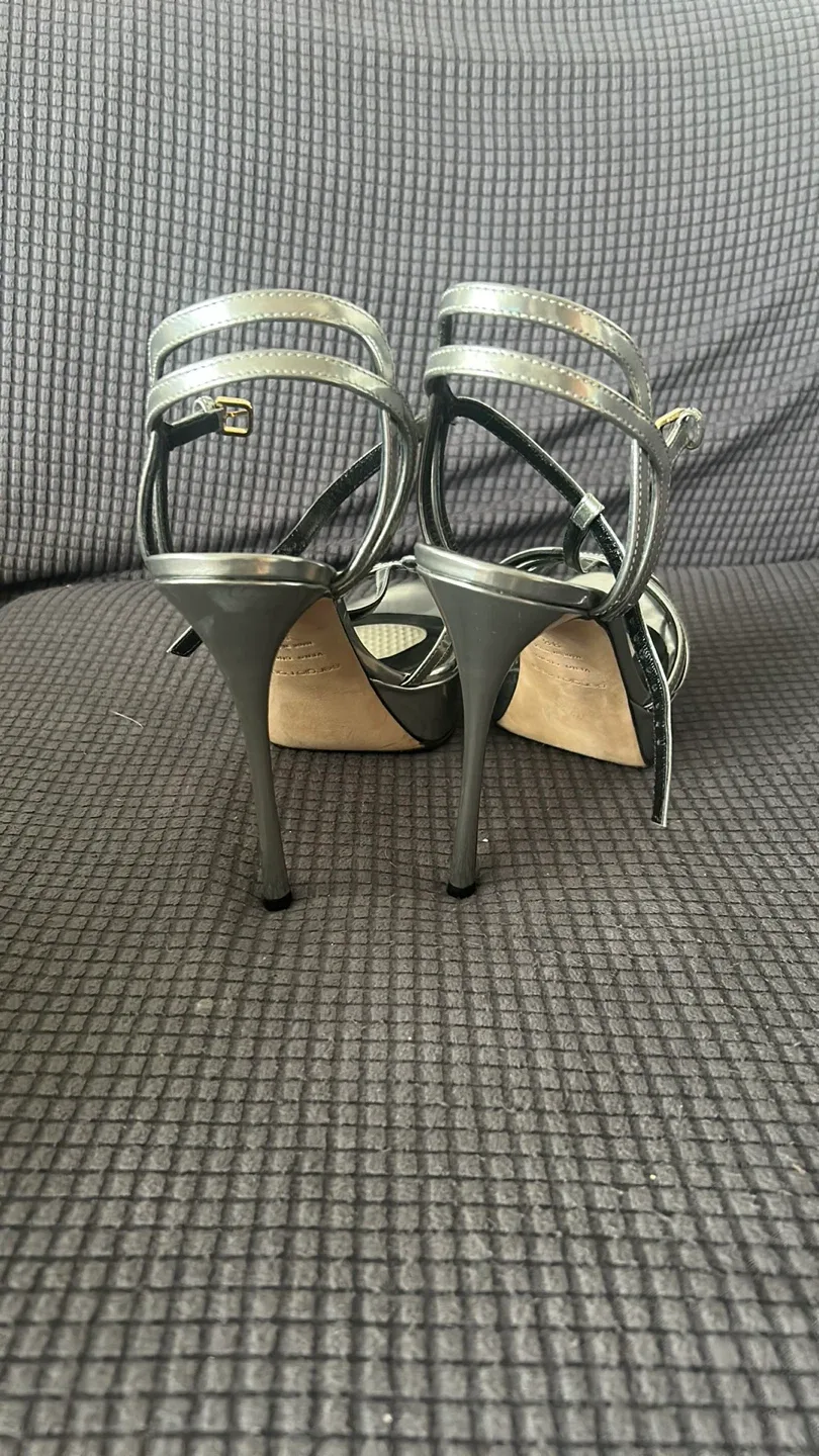 Sergio Rossi Silver Heels - Size 8 image indicator(2)