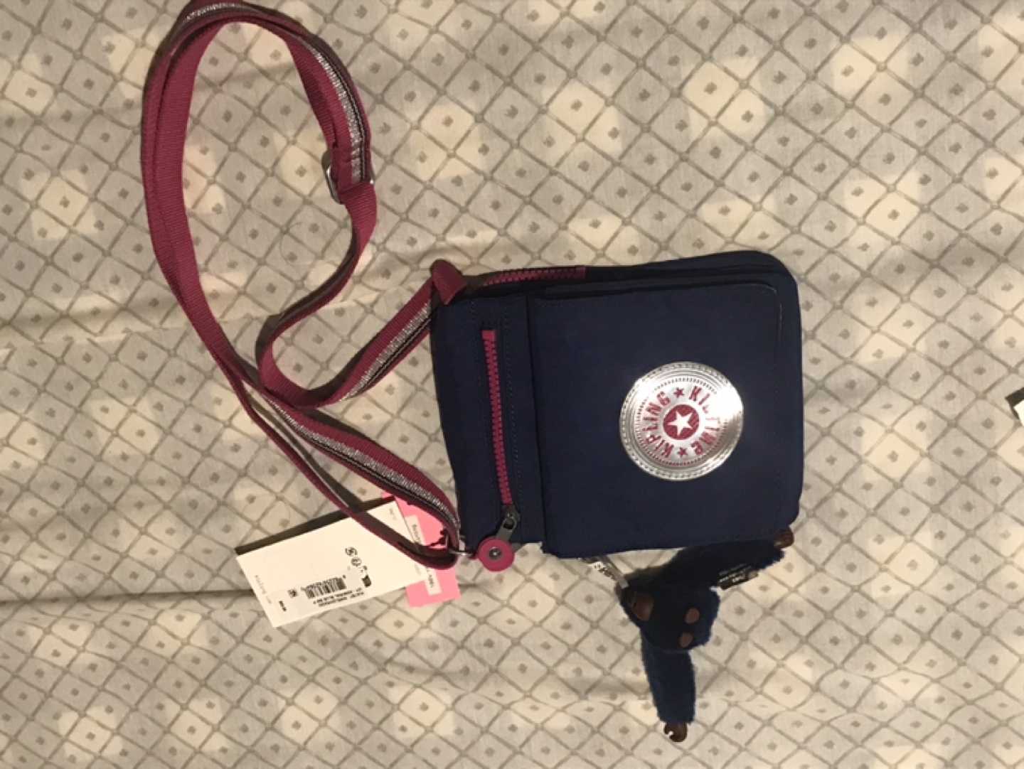 New Kipling KIATBT Crossbody Bag - Admiral Blue