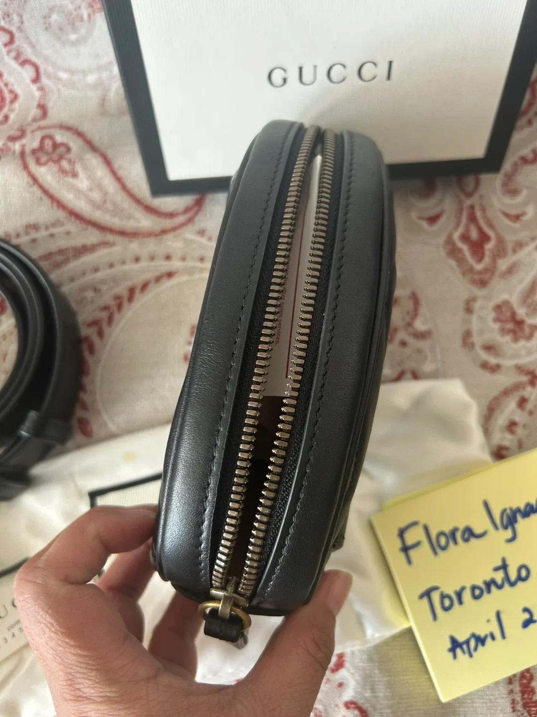 Gucci Marmont Belt Bag - Black Leather image indicator(3)