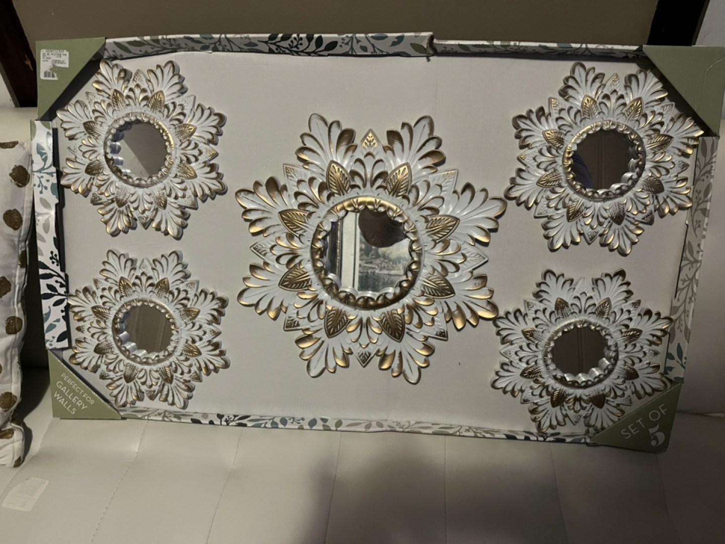 Set of 5 Gallery Wall Mirrors - New in Box!