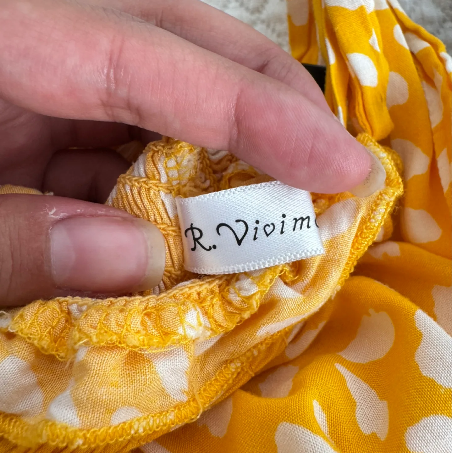 Yellow Polka Dot Maxi Dress image indicator(2)