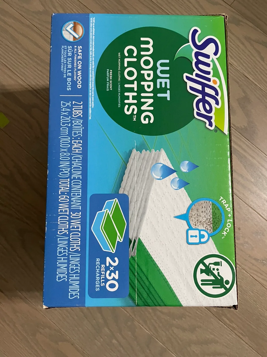 Swiffer Wet Mopping Cloth Refills - 60 Count image indicator(2)