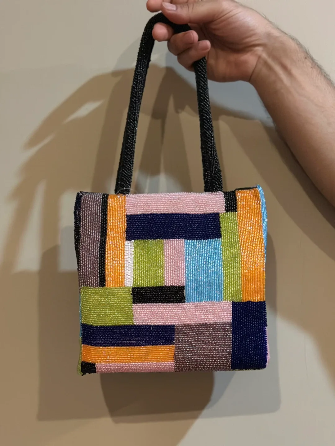 Beaded Handbag - Colourful & Unique thumbnail