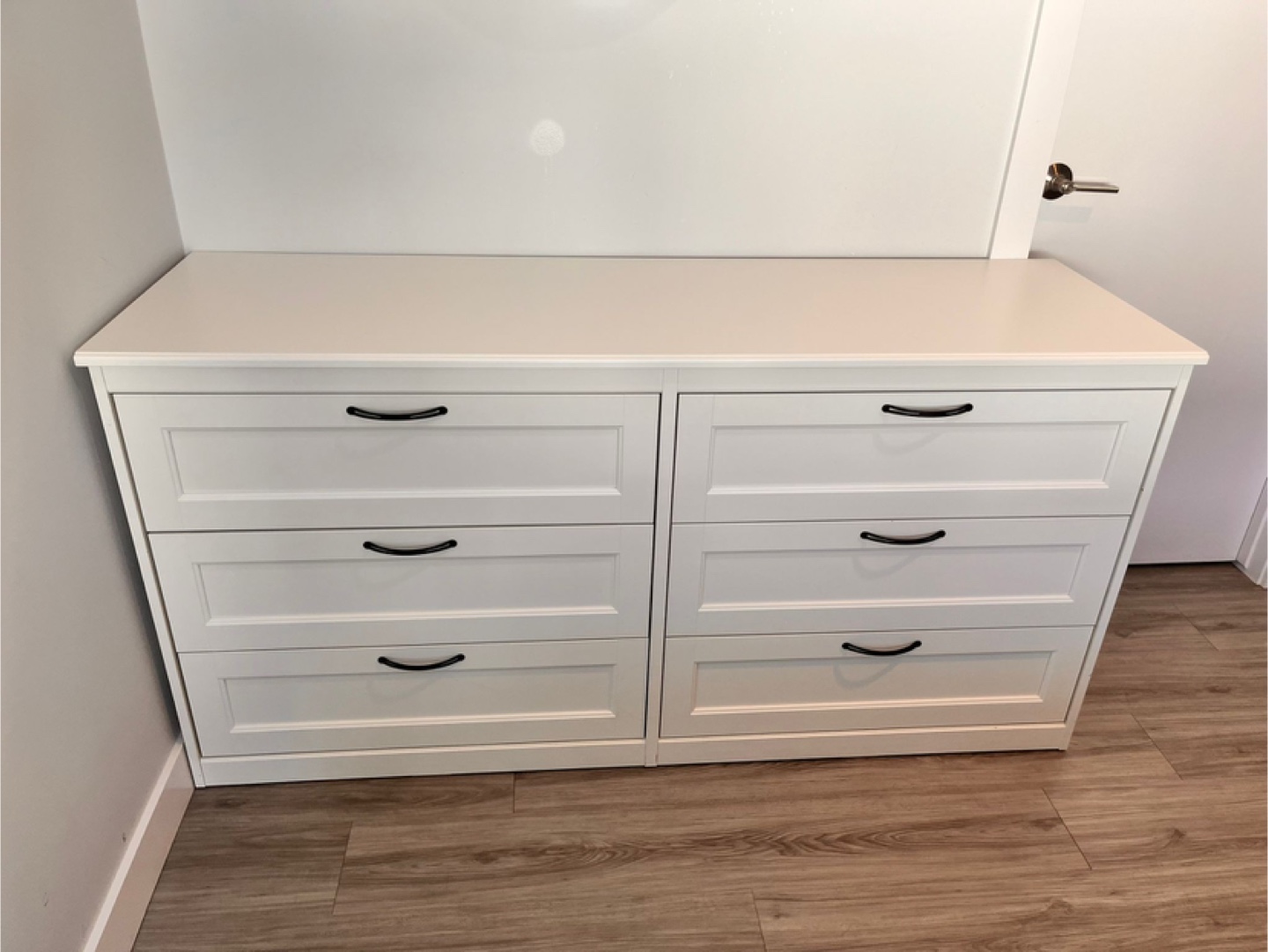 White Dresser with Drawers - photo 4