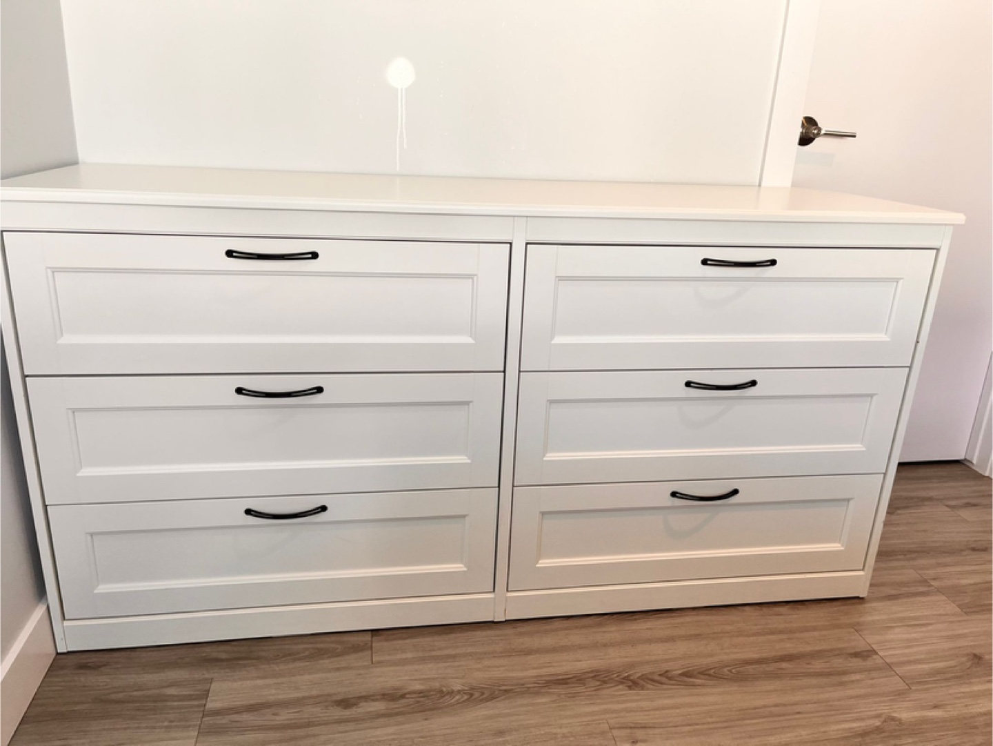 White Dresser with Drawers - photo 3