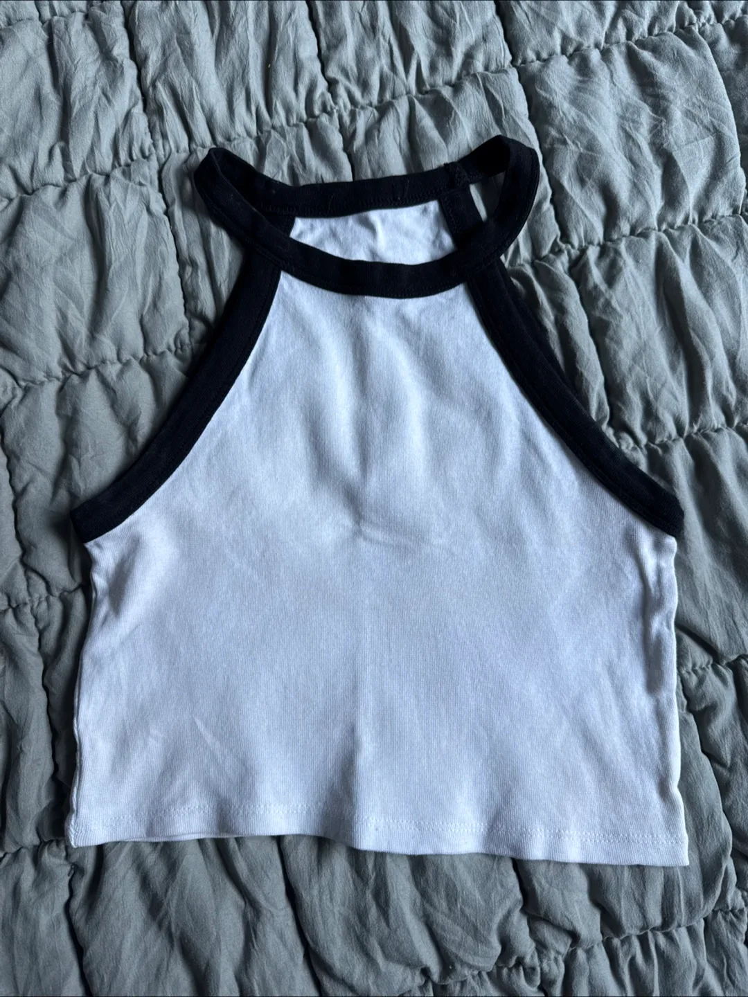White & Black Tank Top thumbnail