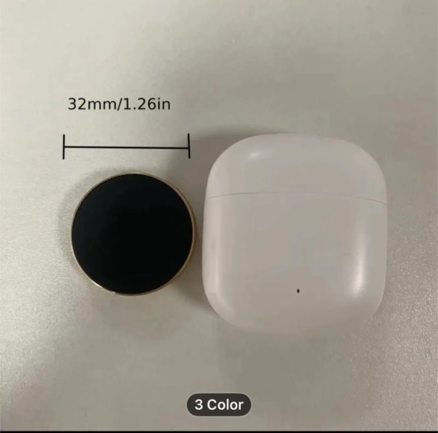 Mini Magnetic Suction Bracket Round Multifunctional Mobile Phone image indicator(3)