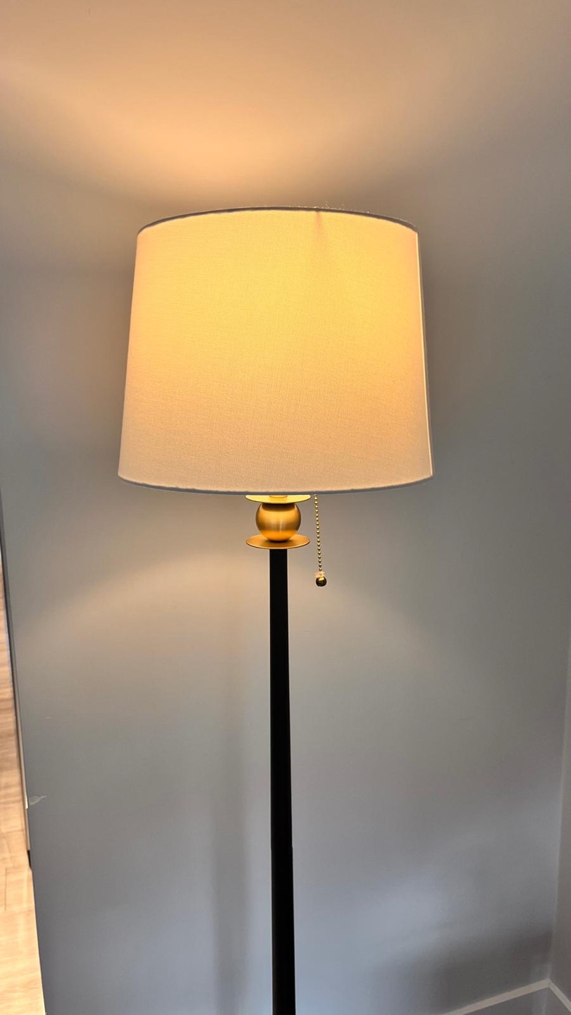 Floor Lamp - Black and Gold Finish - photo 2