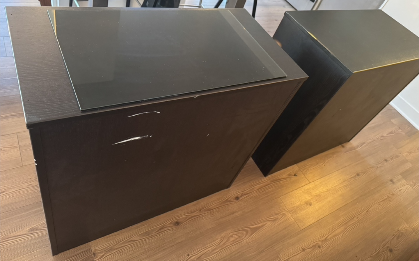 2 Ikea lack Storage units/ side tables - Black - photo 3