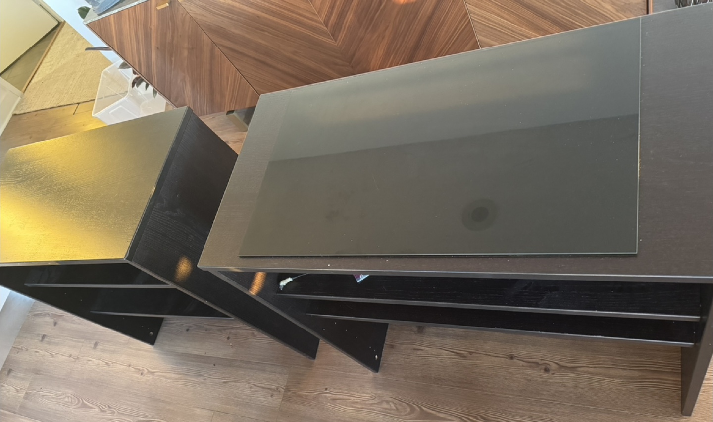 2 Ikea lack Storage units/ side tables - Black - photo 4