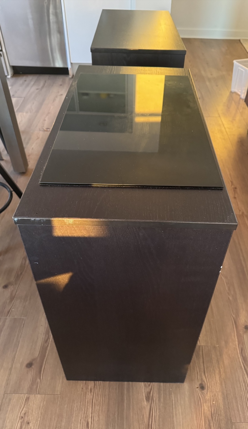 2 Ikea lack Storage units/ side tables - Black - photo 2