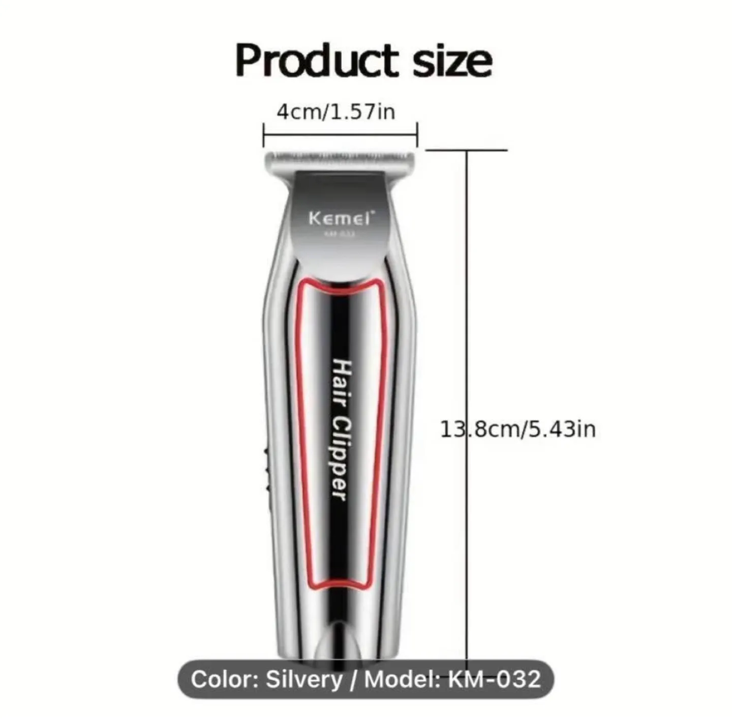 Welcome Kemei KM-032. with a 600mAh battery image indicator(5)