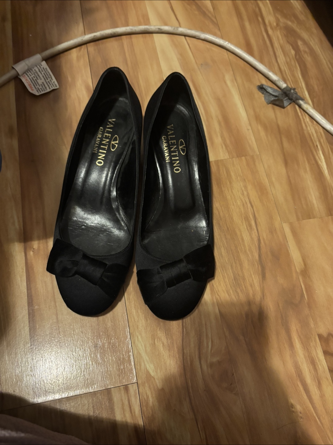 Valentino Garavani Black Heels Size 37.5