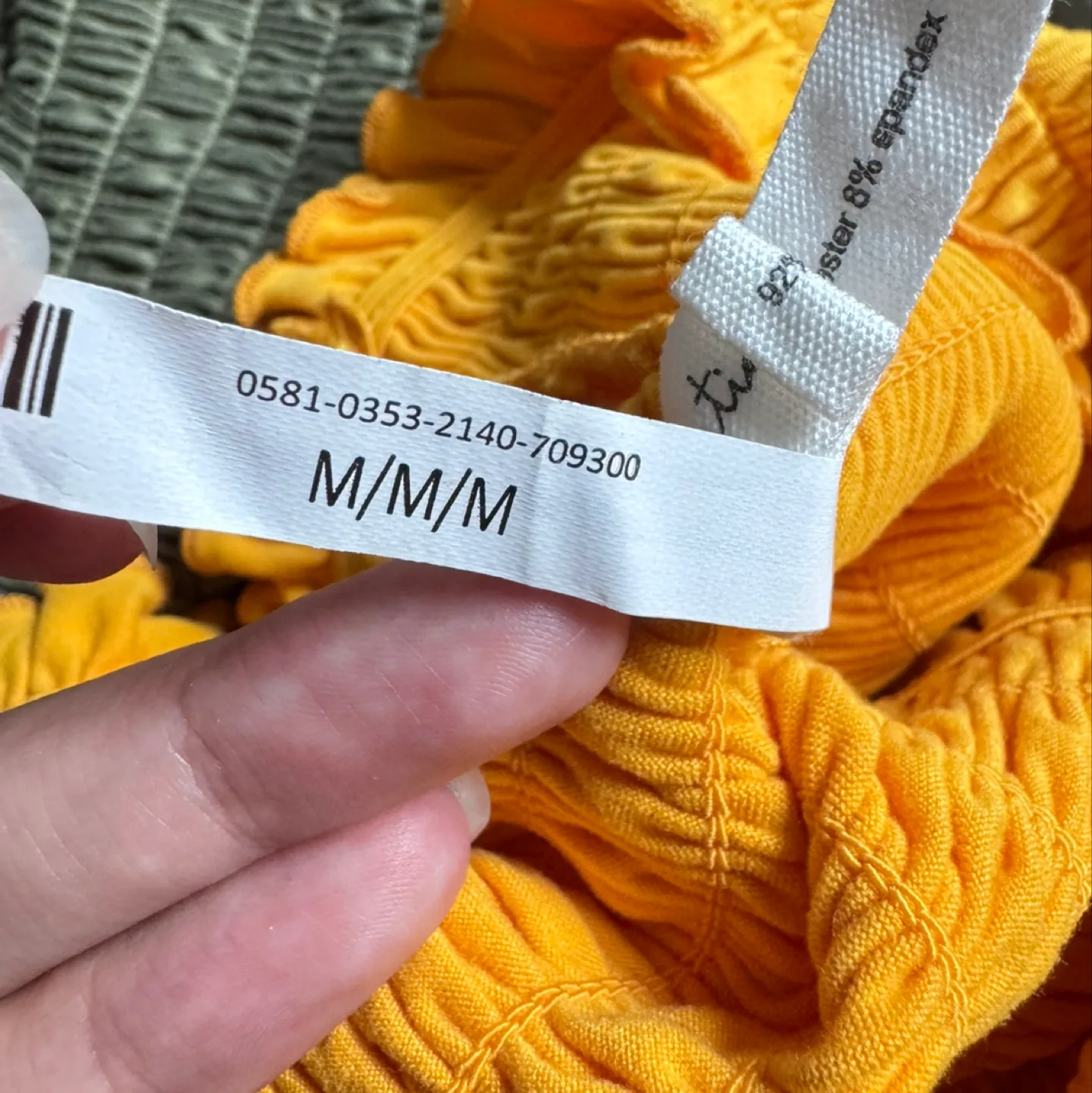 Yellow Tube/Bandeau Top image indicator(2)