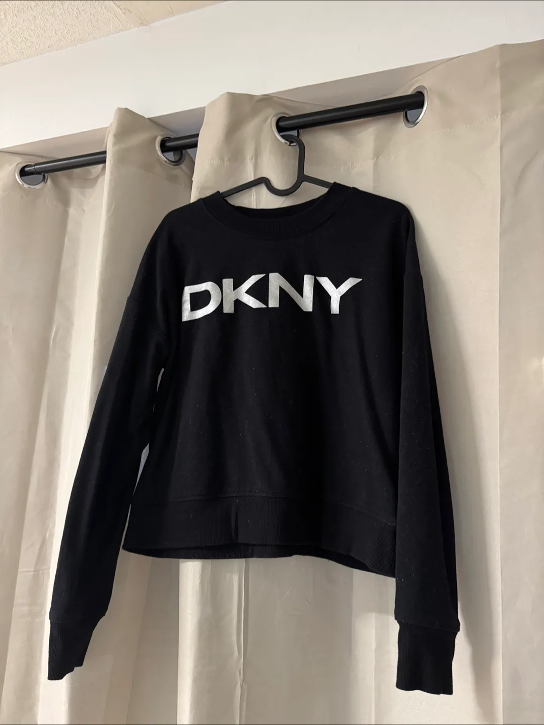 DKNY Black Long Sleeve Pullover image indicator(2)
