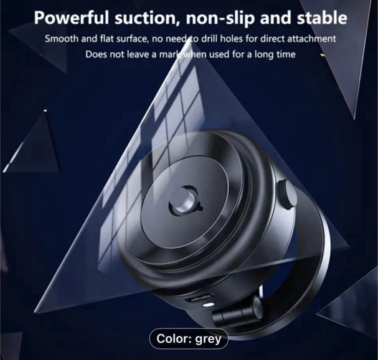 Dark Grey Magnetic Car Mount with 360° Rotation image indicator(7)