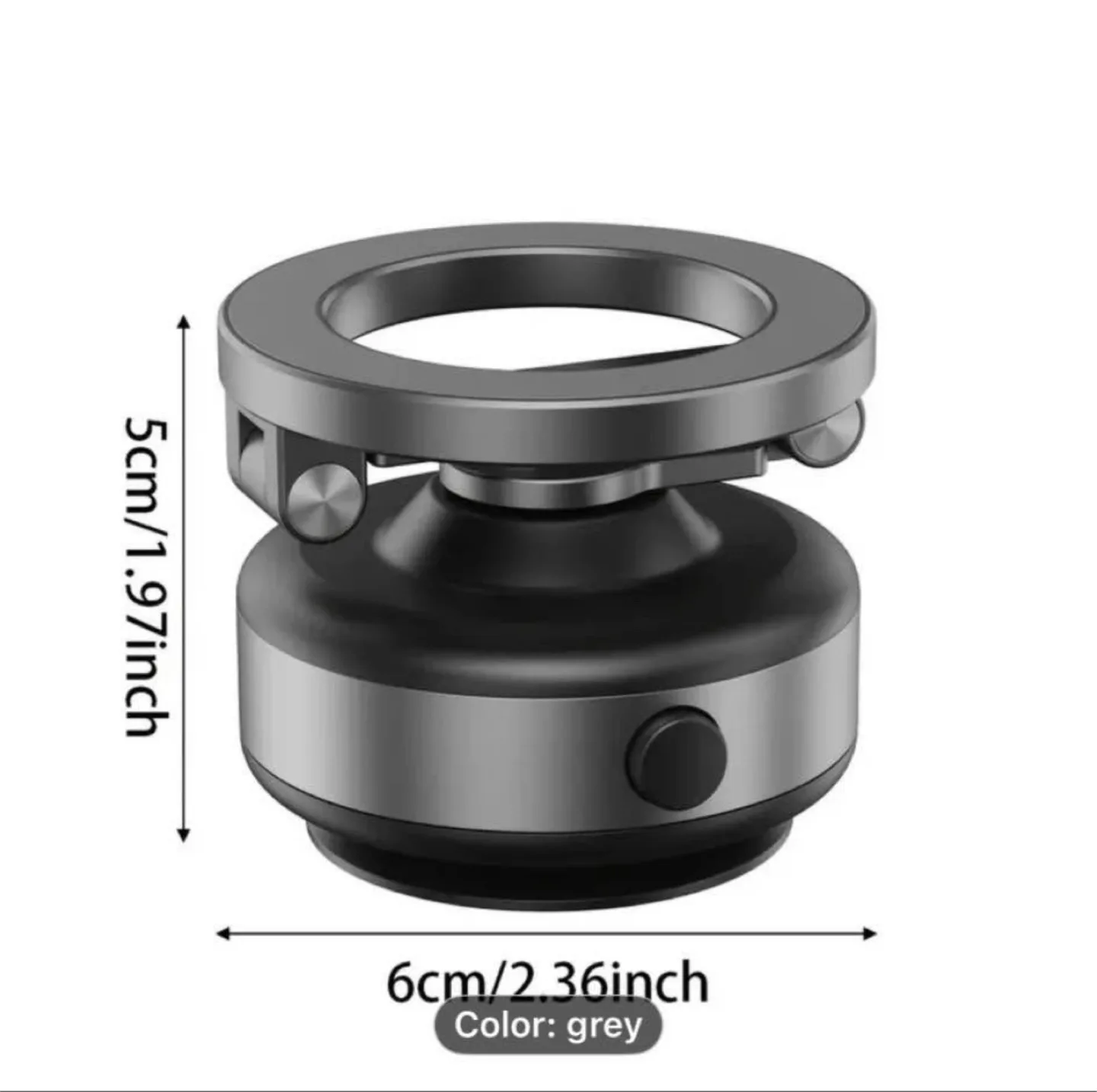 Dark Grey Magnetic Car Mount with 360° Rotation image indicator(8)