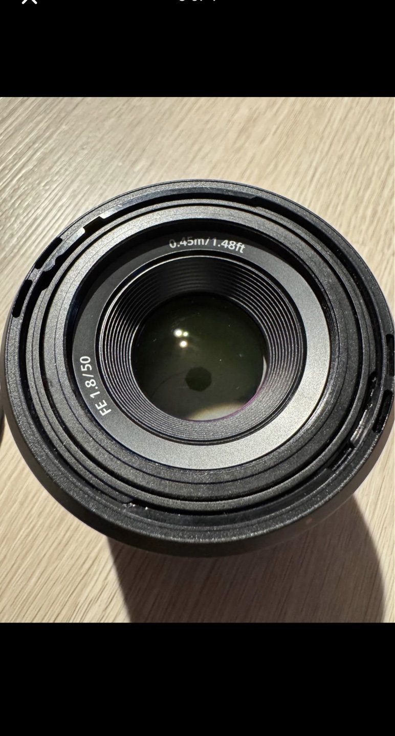 Sony FE 50mm F1.8 Lens - Like New! - photo 3