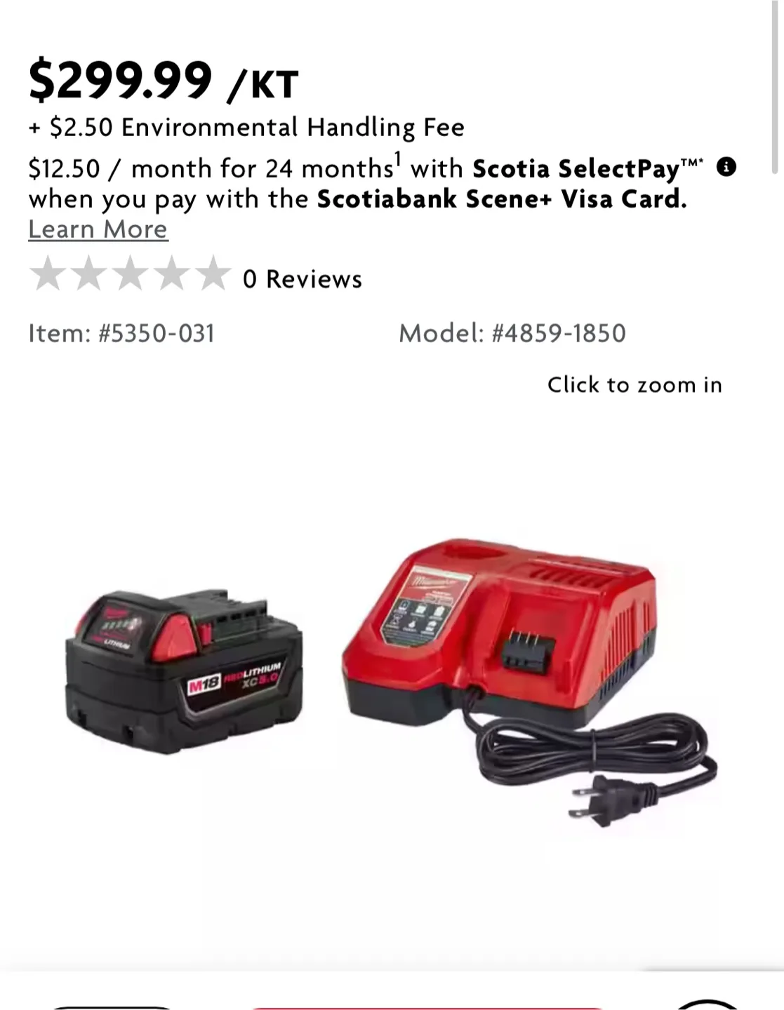 Milwaukee M18 Charger & 5.0 Battery image indicator(3)