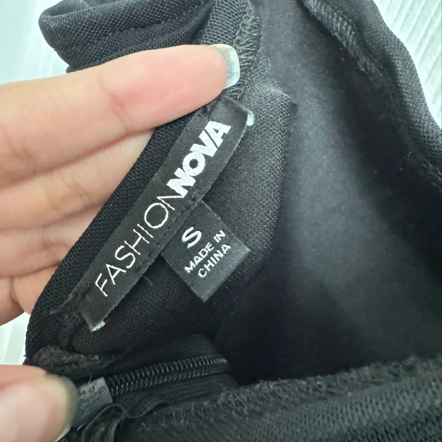 Fashion Nova Black Maxi Dress image indicator(4)