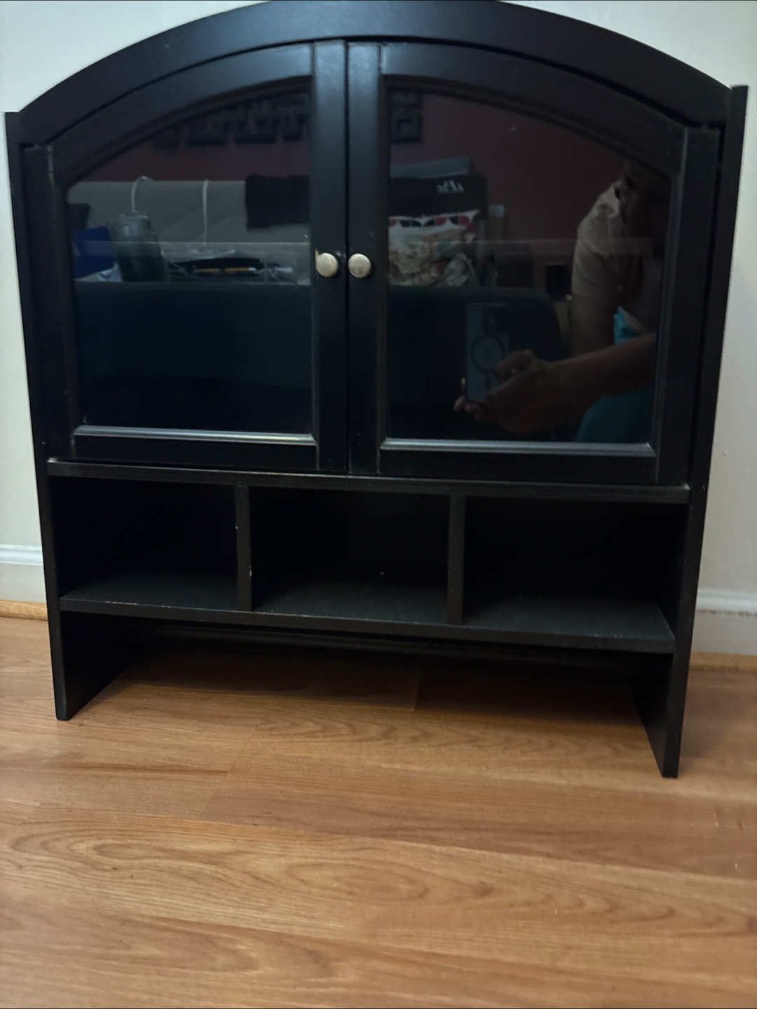 Black Wall Mounted Cabinet