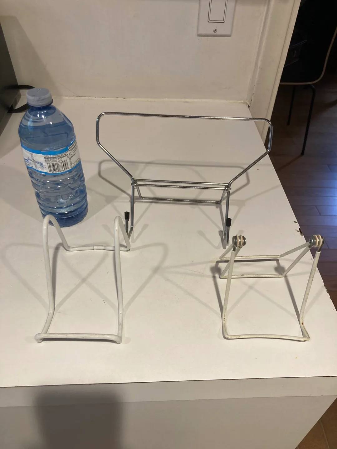 Metal and White Stands thumbnail
