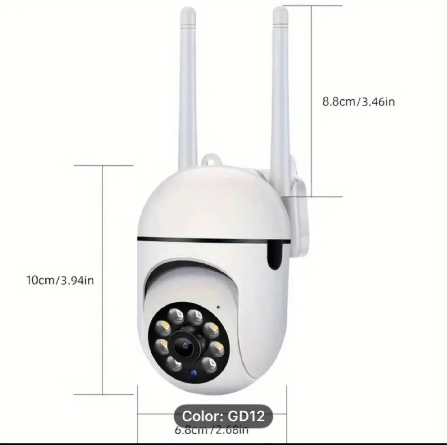 Security Camera With Night Vision - 1080P image indicator(6)
