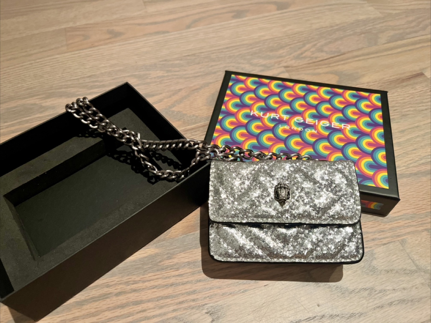 Kurt Geiger London Micro Kensington Chain Bag - photo 5