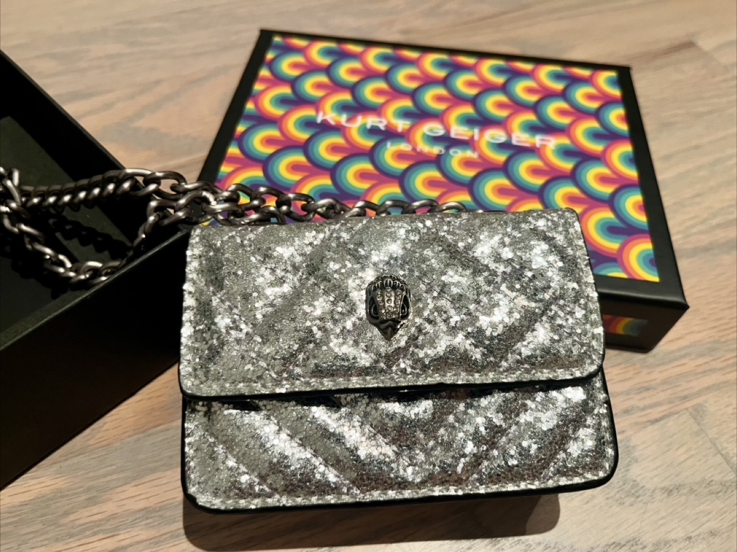 Kurt Geiger London Micro Kensington Chain Bag - photo 4