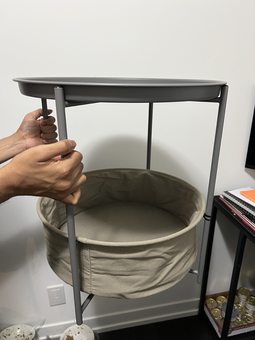 Side Table with Storage - photo 2